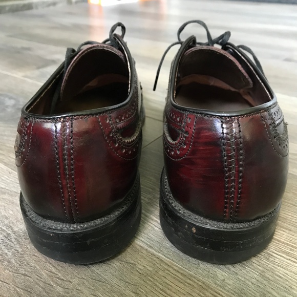 Hanover Brogue Lace-Up Wingtip Dress Shoes *READ* - Picture 8 of 8
